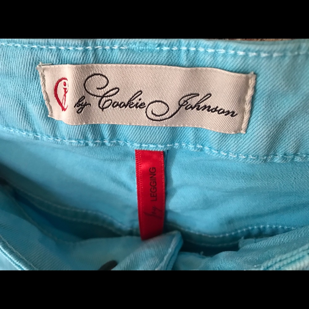 Aqua Cookie Johnson Joy Leggings